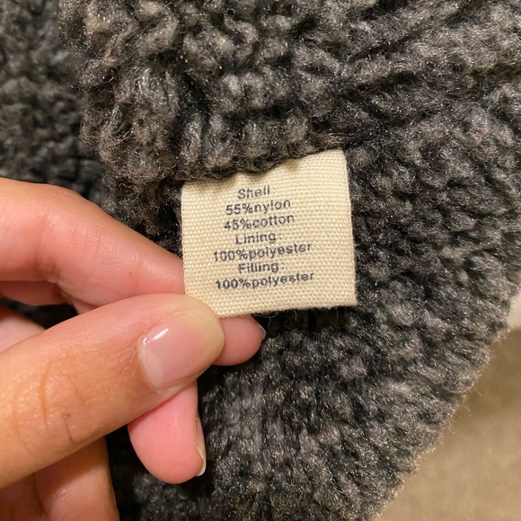 NWOT Normal Brand Vest with Sherpa Lining - Picture 5 of 7